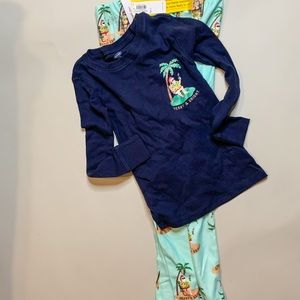 Old Navy Holiday Pajamas, Santa on vacation